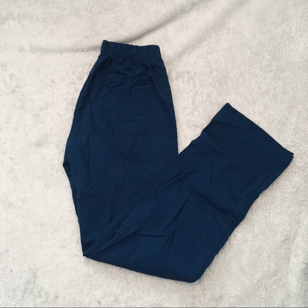 NAVY BLUE SCRUB BOTTOMS